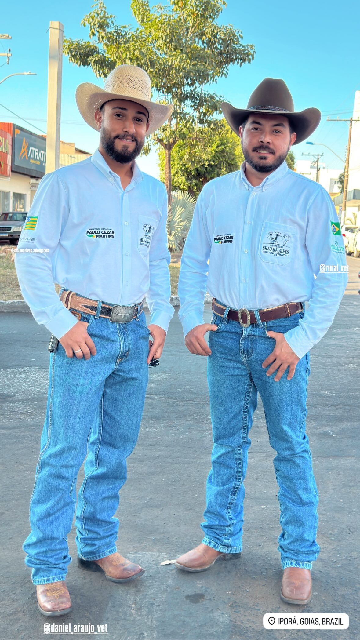 Equipe Rural Vet em atendimento no campo